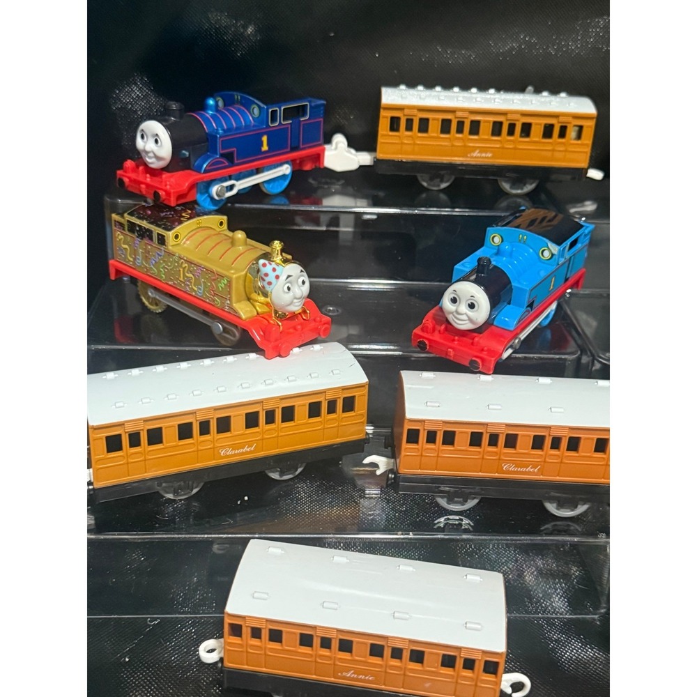 Thomas and Friends Orange Passenger Car Clarabel Annie Toy Train - Picture 7 of 8
